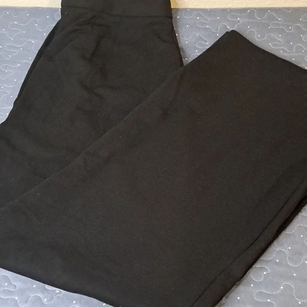 Worthington Black wide leg pants size 16